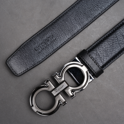 Zays Handcrafted Genuine Leather Belt for Men – Premium Quality, Adjustable, Stylish & Durable (ZMB157-Black) - Image 10