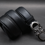 Zays Handcrafted Genuine Leather Belt for Men – Premium Quality, Adjustable, Stylish & Durable (ZMB157-Black) - Image 9