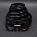 Zays Handcrafted Genuine Leather Belt for Men – Premium Quality, Adjustable, Stylish & Durable (ZMB157-Black) - Image 6