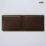 Zays Handcrafted Premium Leather Bifold Short Wallet (SW102-Chocolate) - Image 6