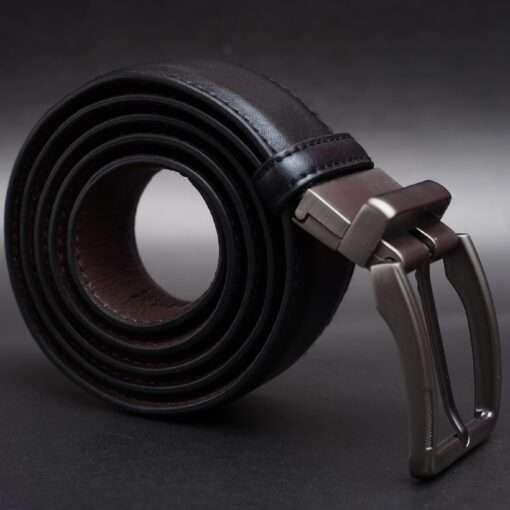 25 Zays Reversible Leather Belt For Men - ZMB138 - Image 1