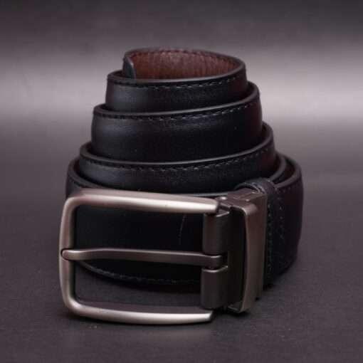 32 Zays Reversible Leather Belt For Men - ZMB139 - Image 1