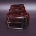 Zays Reversible Leather Belt For Men - ZMB137